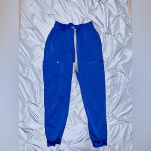 Fabletics Vibrant Blue Scrub Pants